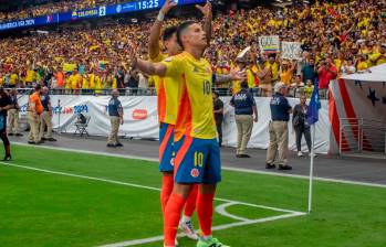 James Rodríguez ha sido el mejor jugador de Colombia en la Copa América 2024. Ha dado seis asistencias y marcó un gol. FOTO: JUAN ANTONIO SÁNCHEZ