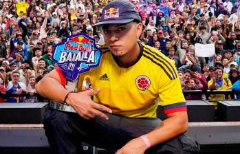 Es la tercera vez que el competidor vence a sus oponentes y se queda con el primer puesto de la Red Bull Batalla. Foto: @redbullbatalla