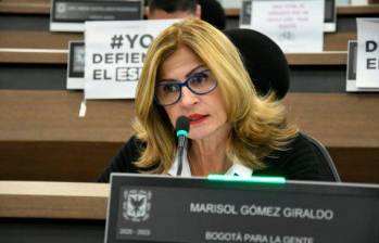 En el anterior período legislativo, la periodista antioqueña Marisol Gómez fue concejal de Bogotá. Ahora publica un libro sobre su experiencia en el circuito de la política local. FOTO Cortesía