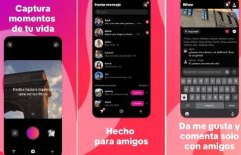  Esta app brinda filtros y la posibilidad de usar el chat para interactuar con amigos. FOTO Europa Press/TIKTOK 