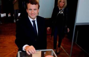 El partido de Macron es el segundo en consolidar los escaños con los que el partido de derecha fue derrotado. Foto: Colprensa 