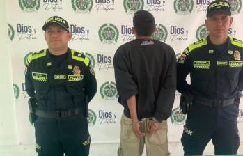 Bryan David Ramírez no aceptó los cargos por el delito de feminicidio agravado. Foto: Policía de Bogotá