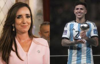 Victoria Villarruel habló sobre los cánticos racistas de Argentina contra la selección de Francia. Foto: tomada de X (antes Twitter) @VickyVillarruel - Juan Antonio Sánchez Ocampo