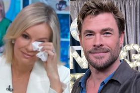 Jen Ashton and Chris Hemsworth on GMA 