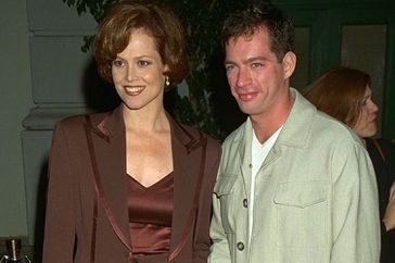 Sigourney Weaver and Harry Connick Jr. at the Copycat Premiere