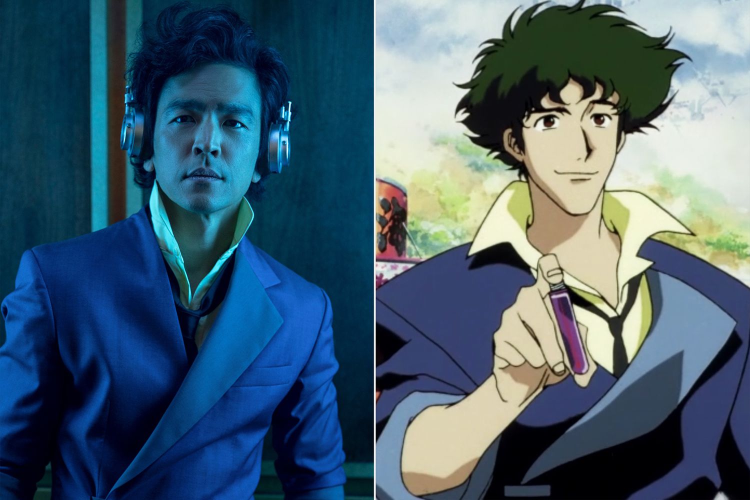 COWBOY BEBOP (L to R) JOHN CHO as SPIKE SPIEGEL in COWBOY BEBOP