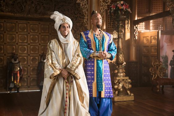 Mena Massoud is Aladdin and Will Smith is the Genie in Disney&rsquo;s live-action ALADDIN, directed by Guy Ritchie.