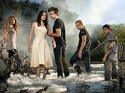 Taylor Lautner, Kristen Stewart, ... | Covens collide: Bella, Edward, and Jacob are joined by naughty vamps Victoria (Rachelle Lefevre) and James (Cam Gigandet).
