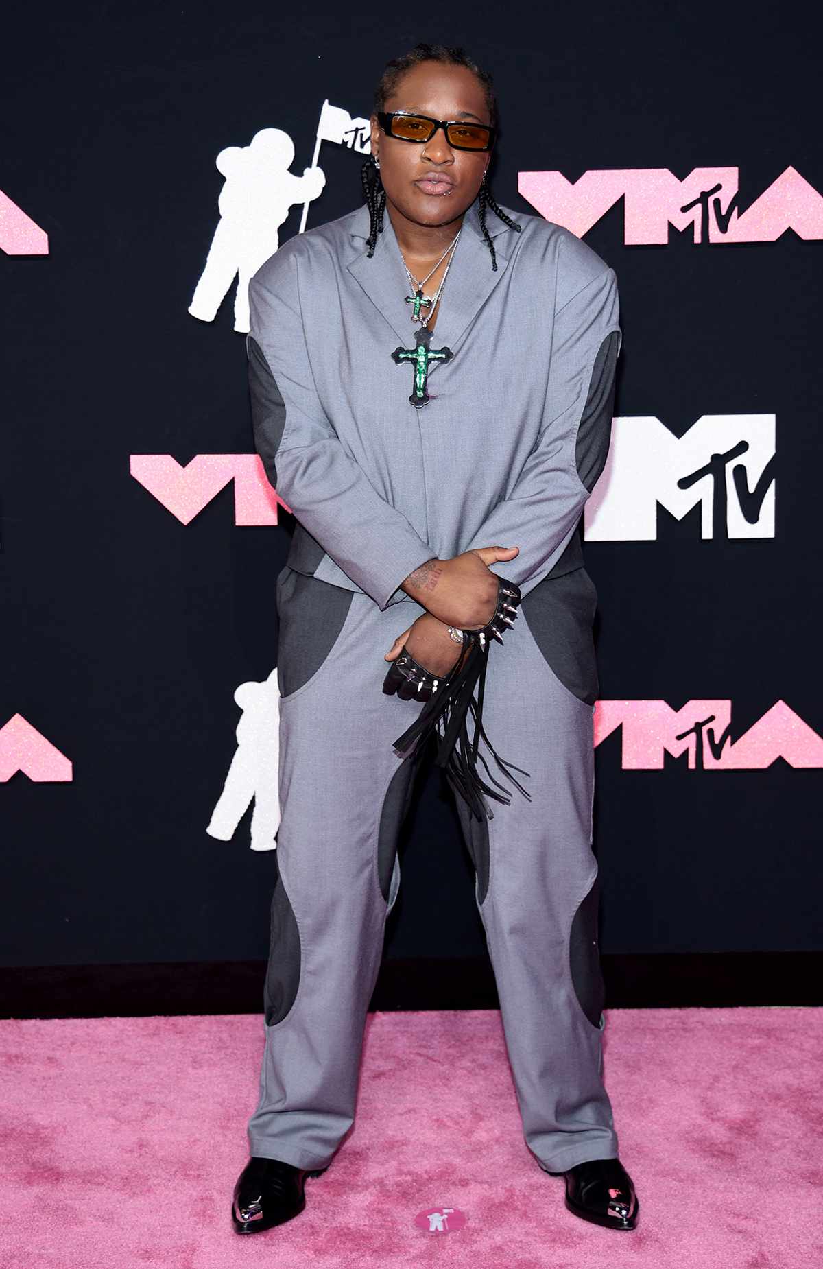 Jozzy attends the 2023 MTV Video Music Awards at the Prudential Center on September 12, 2023 in Newark, New Jersey.