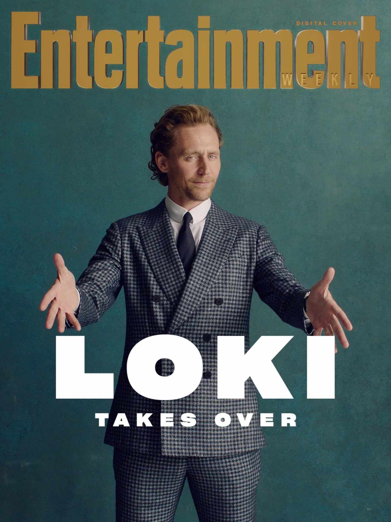 LOKI Tom Hiddleston digital cover