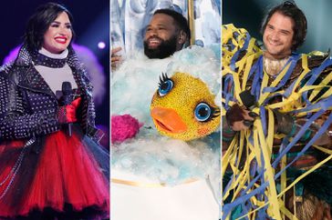 Masked Singer season 10 to use as a tout on our reveal gallery: Demi Lovato as Anonymouse, Anthony Anderson as Rubber Ducky, and Tyler Posey as Hawk