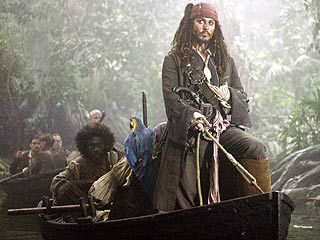 Johnny Depp, Pirates of the Caribbean: Dead Man's Chest