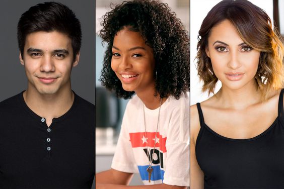 Jordan Buhat/ Yara Shahidi/ Francia Raisa