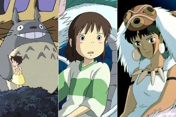 My Neighbor Totoro / Spirited Away / Princess Mononoke