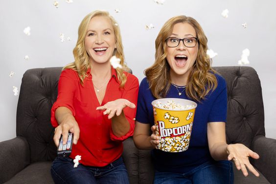 Office Ladies podcast Angela Kinsey and Jenna Fischer CR: Adam Hendershott