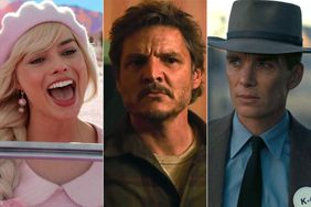 Margot Robbie in Barbie / Pedro Pascal in The Last of Us / Cillian Murphy in Oppenheimer