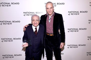 Martin Scorsese and Daniel Day Lewis attend the National Board Of Review 2024 Awards Gala at Cipriani 42nd Street on January 11, 2024 in New York City.