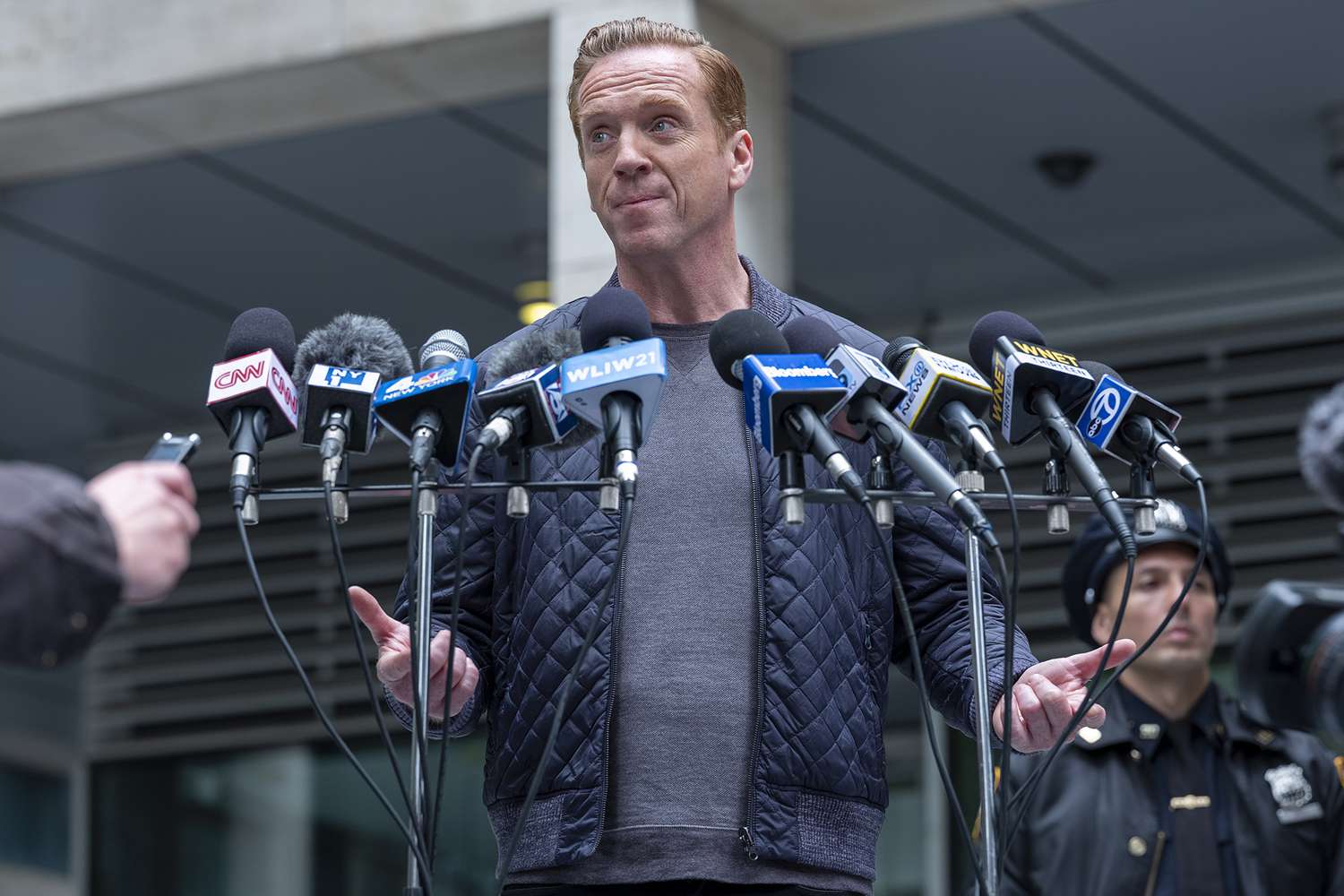 Damian Lewis as Bobby "Axe" Axelrod in 'Billions'