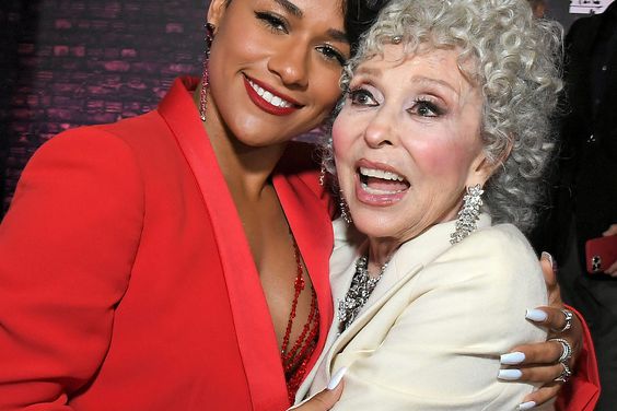 Ariana DeBose and Rita Moreno