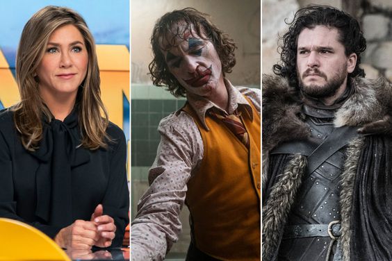 The Morning Show; Joker; Game of Thrones