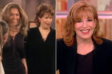 Joy Behar and Beyonce on The View