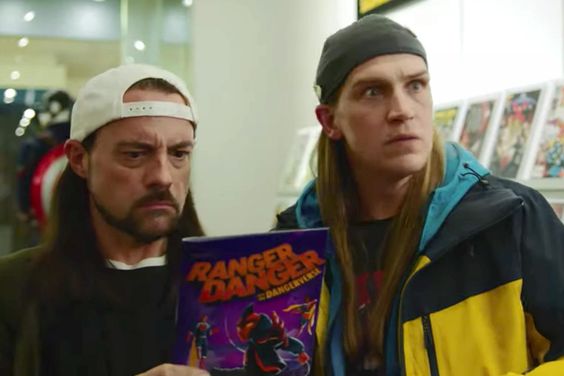 Jay and Silent Bob Reboot Official Trailer (2019) - Kevin Smith, Jason Mewes (screen grab) https://www.youtube.com/watch?v=VHI_TemTawM&amp=&feature=youtu.be CR: Saban Films