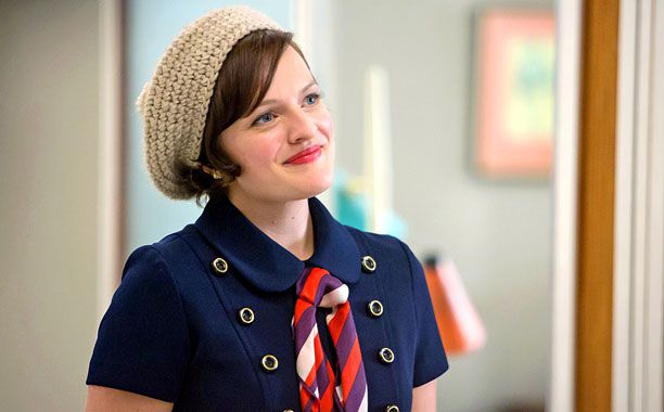 Elisabeth Moss's performance as Peggy Olson reached new levels of excellence in the first half of Mad Men 's seventh season. Peggy, whose series-long rise