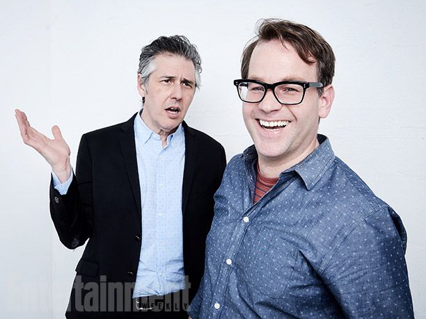 Ira Glass and Mike Birbiglia from "Don't Think Twice"