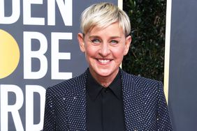 Ellen DeGeneres arrives for the 77th annual Golden Globe Awards at The Beverly Hilton hotel in Beverly Hills, California.