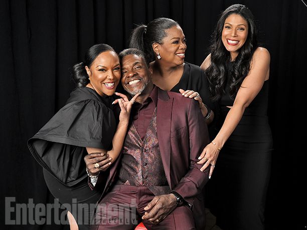 Lynn Whitfield, Keith David, Oprah Winfrey, and Merle Dandridge from "Greenleaf"