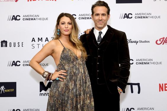 BEVERLY HILLS, CALIFORNIA - NOVEMBER 17: (L-R) Blake Lively and Honoree Ryan Reynolds attend the 36th Annual American Cinematheque Awards at The Beverly Hilton on November 17, 2022 in Beverly Hills, California. (Photo by Emma McIntyre/Getty Images for American Cinematheque)