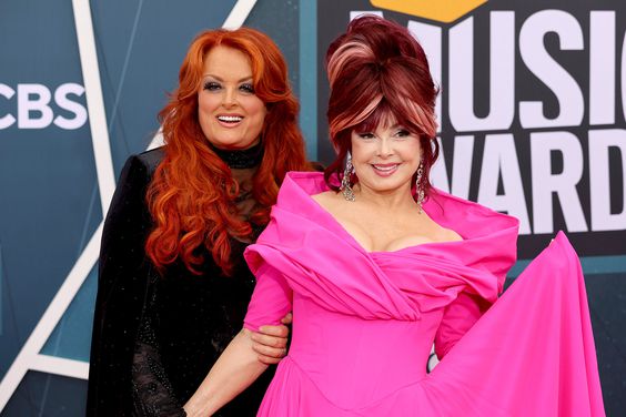 Wynonna Judd and Naomi Judd attend the 2022 CMT Music Awards at Nashville Municipal Auditorium on April 11, 2022 in Nashville, Tennessee.