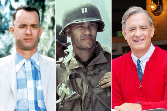 FORREST GUMP; SAVING PRIVATE RYAN; A BEAUTIFUL DAY IN THE NEIGHBORHOOD,