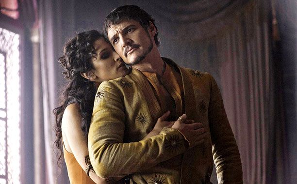 As written in George R.R. Martin's A Storm of Swords , Oberyn Martell is a dashing swashbuckler with a thirst for vengeance. Pedro Pascal managed