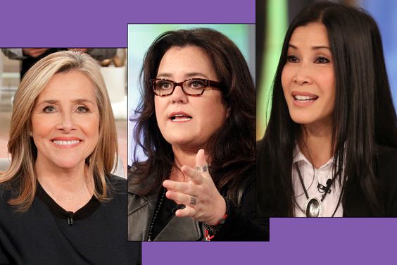 The View Meredith Vieira, Lisa Ling, and Rosie O'Donnell