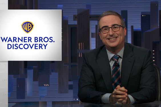 John Oliver comments on Warner Bros. Discovery merger