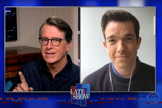 John Mulaney Compares Quarantine Dreams With Stephen Colbert