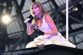 Taylor Swift performs on stage during "Taylor Swift | The Eras Tour" at Aviva Stadium on June 28, 2024 in Dublin, Ireland. 