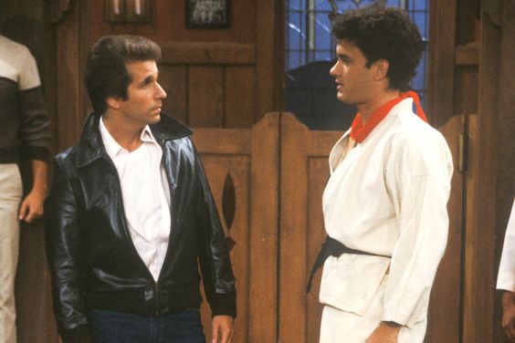 HAPPY DAYS - "A Little Case of Revenge" 11/9/82 Extra, Henry Winkler, Tom Hanks