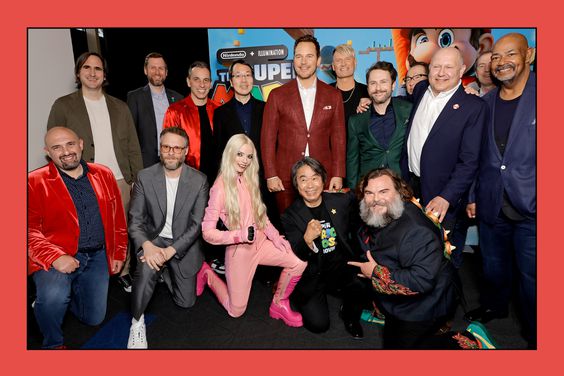 The voice cast and crew of 'The Super Mario Bros. Movie'