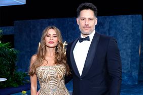 SofiÂ­a Vergara and Joe Manganiello attend the 2023 Vanity Fair Oscar Party Hosted By Radhika Jones at Wallis Annenberg Center for the Performing Arts on March 12, 2023 in Beverly Hills, California