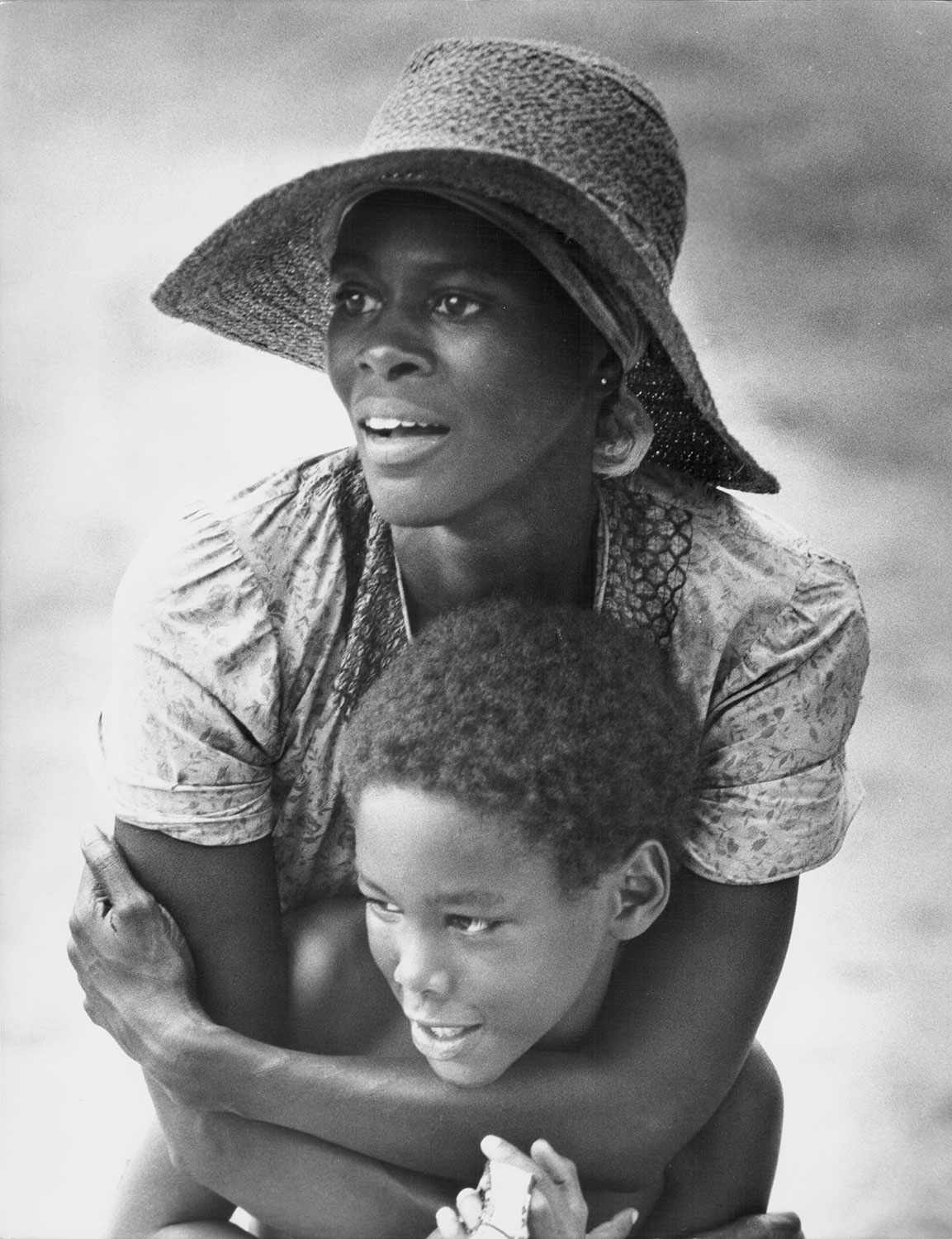 Actress Cicely Tyson in a scene from the movie Sounder, 1972. 