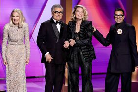 Catherine O'Hara, Eugene Levy, Annie Murphy, and Dan Levy