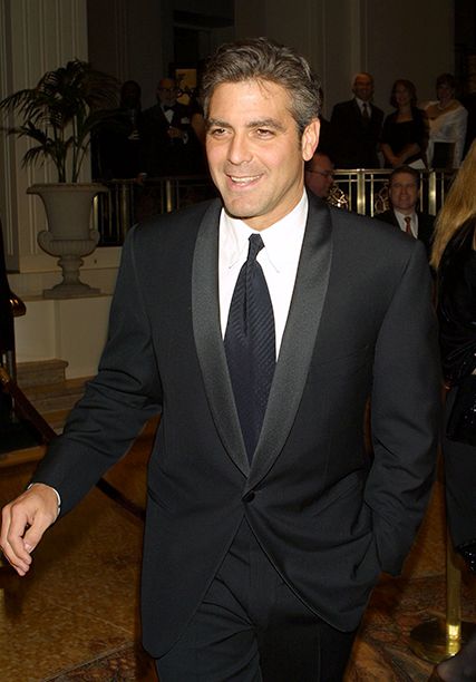 George Clooney in New York City on March 4, 2001