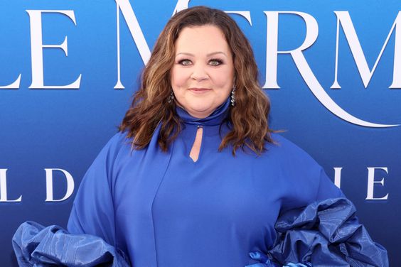 Melissa McCarthy attends the World Premiere of Disney's live-action feature "The Little Mermaid" at the Dolby Theatre in Los Angeles, California on May 08, 2023