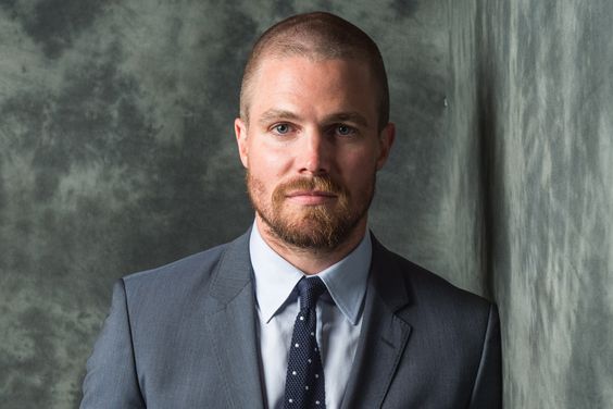 Stephen Amell of Arrow poses for a portrait during CTV 2014 Upfront at Sony Centre for the Performing Arts on June 5, 2014 in Toronto, Canada. 