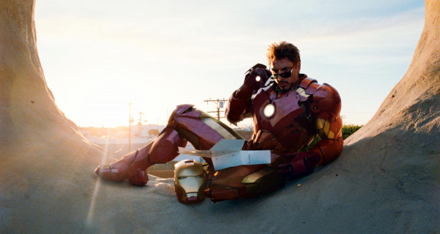 IRON MAN 2, Robert Downey Jr., 2010. ph: Industrial Light & Magic/&copy;Paramount/Courtesy Everett Collec