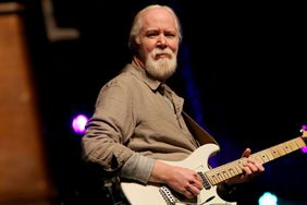 LOS ANGELES, CA - DECEMBER 09: Jimmy Herring performs onstage during John McLaughlin & Jimmy Herring's final concert of "The Meeting of the Spirits" farewell U.S. tour at Royce Hall on December 9, 2017 in Los Angeles, California. 