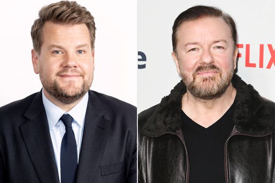 James Corden; Ricky Gervais