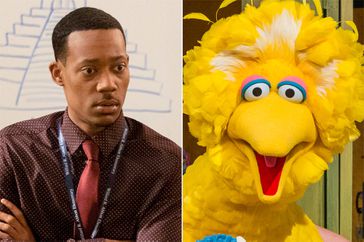 Tyler James Williams on ABBOTT ELEMENTARY, Big Bird on Sesame Street Season 50